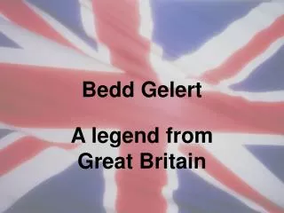 Bedd Gelert