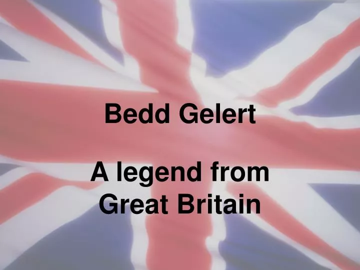 bedd gelert