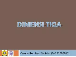 dimensi tiga