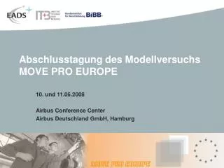 abschlusstagung des modellversuchs move pro europe