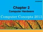 Chapter 2 Computer Hardware - slide 1