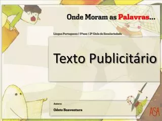 texto publicit rio
