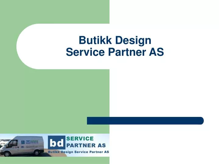 butikk design service partner as