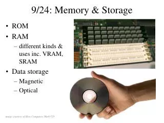 9/24: Memory &amp; Storage