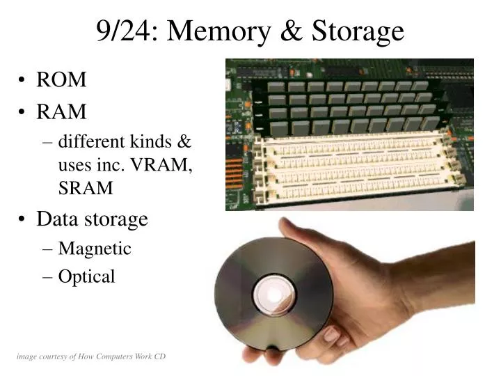 9 24 memory storage