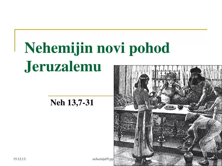 nehemijin novi pohod jeruzalemu