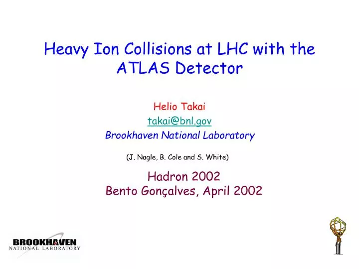 heavy ion collisions at lhc with the atlas detector