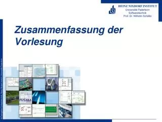 zusammenfassung der vorlesung