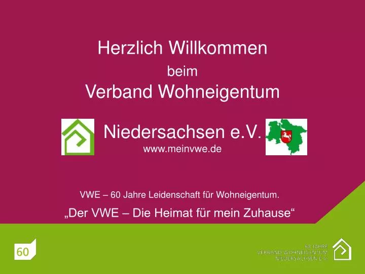 herzlich willkommen beim verband wohneigentum niedersachsen e v www meinvwe de