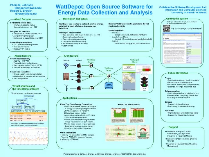 wattdepot open source software for energy data collection and analysis