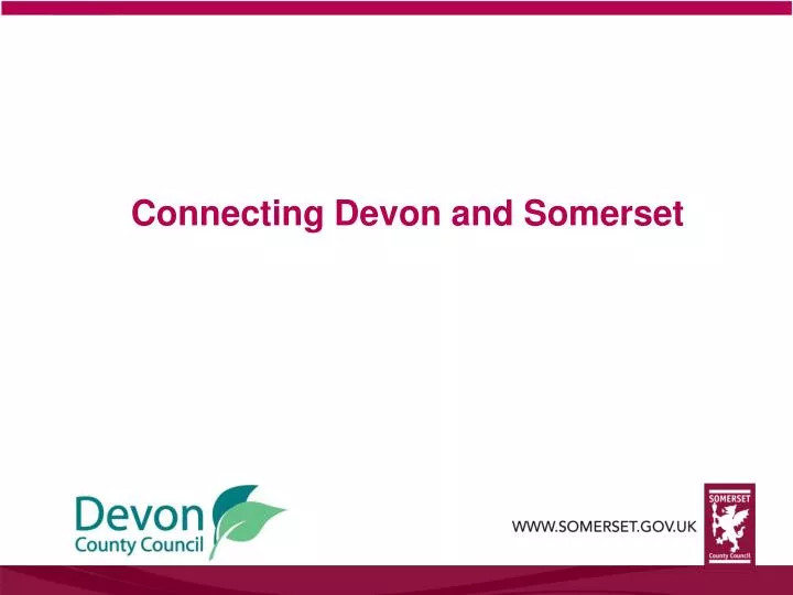 connecting devon and somerset