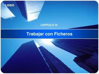 Trabajar con Ficheros