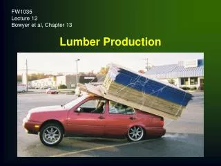 Lumber Production