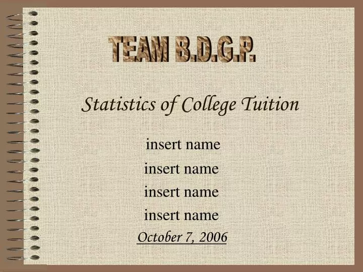 statistics of college tuition