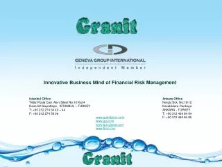 Innovative Business Mind of Financial Risk Management