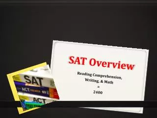 SAT Overview