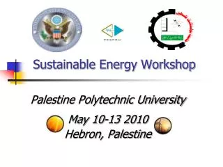 Sustainable Energy Workshop