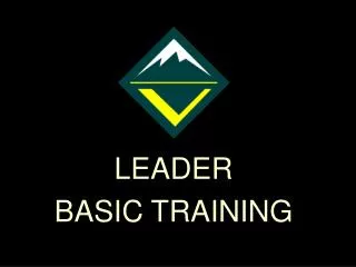 LEADER BASIC TRAINING