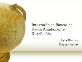 integra o de bancos de dados amplamente distribu dos
