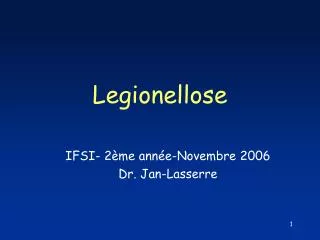 legionellose