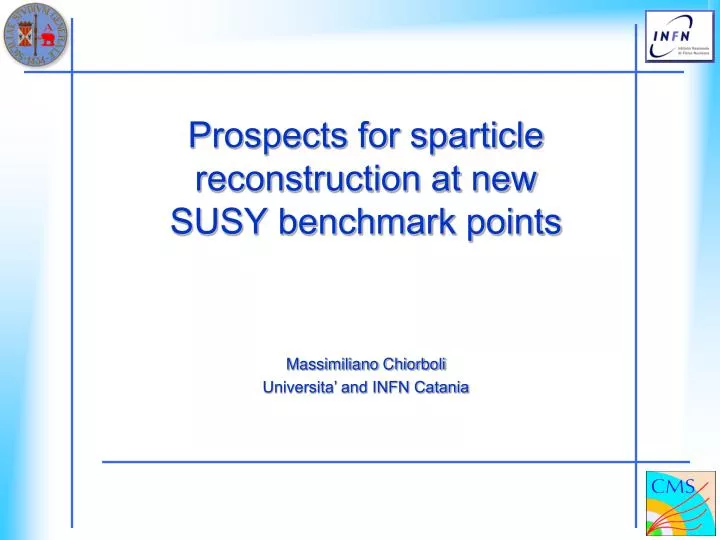 prospects for sparticle reconstruction at new susy benchmark points