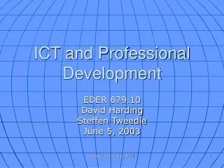 ICT and Professional Development