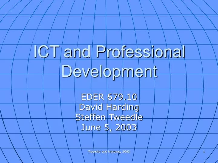 ict and professional development