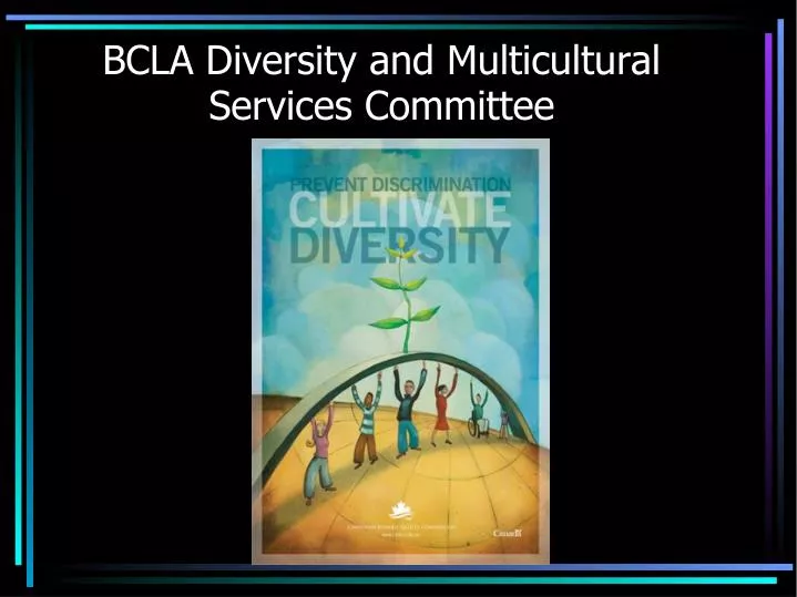 bcla diversity and multicultural services committee