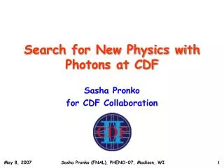 Search for New Physics with Photons at CDF