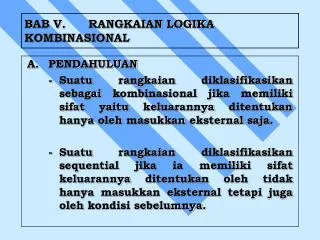 bab v rangkaian logika kombinasional