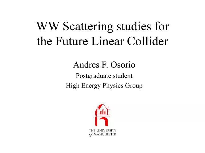 ww scattering studies for the future linear collider