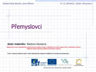 p emyslovci