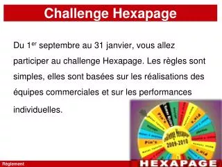 challenge hexapage