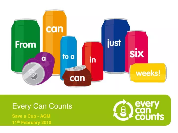 every can counts