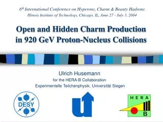 Open and Hidden Charm Production in 920 GeV Proton-Nucleus Collisions