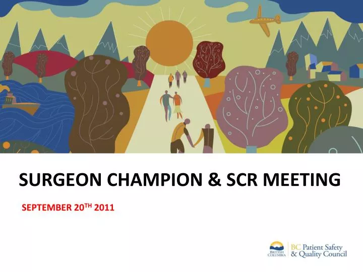 surgeon champion scr meeting