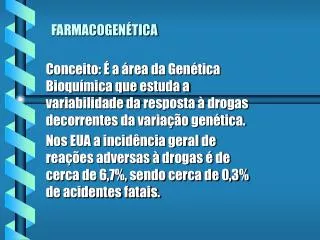 farmacogen tica