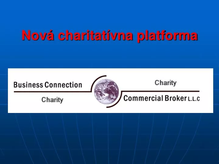 nov charitat vna platforma