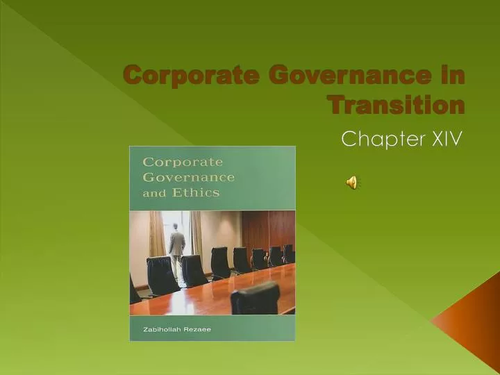 corporate governance in transition
