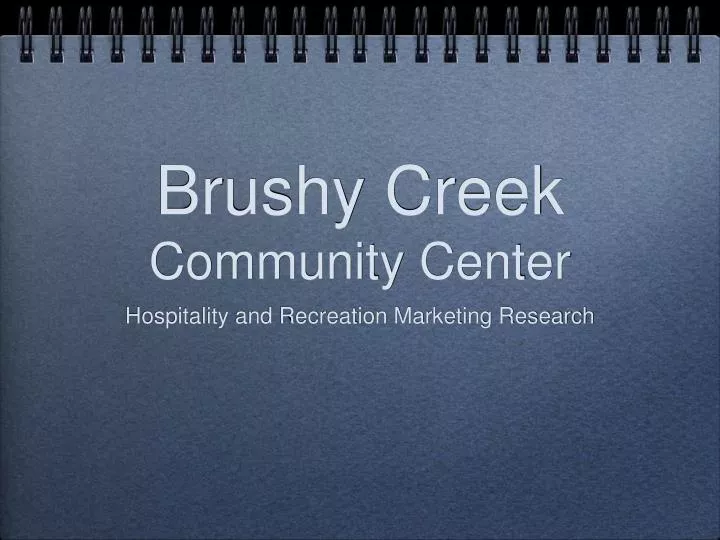 brushy creek community center