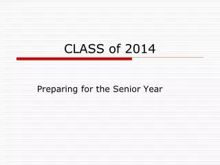 class of 2014