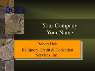 Your Company Your Name