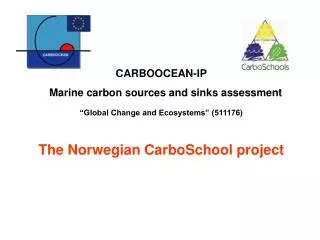 CARBOOCEAN-IP Marine carbon sources and sinks assessment