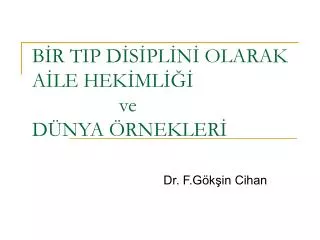 b r tip d s pl n olarak a le hek ml ve d nya rnekler