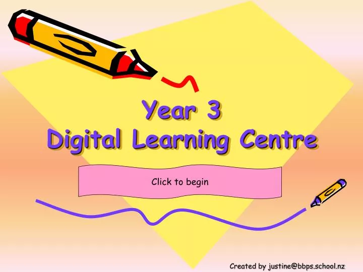 year 3 digital learning centre
