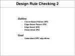 Design Rule Checking 2 - slide 1