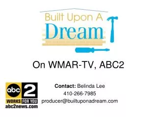On WMAR-TV, ABC2