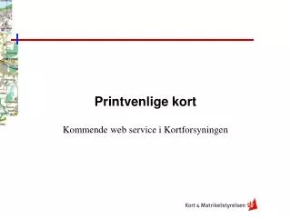 printvenlige kort