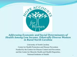 HOPE Accounts for Women
