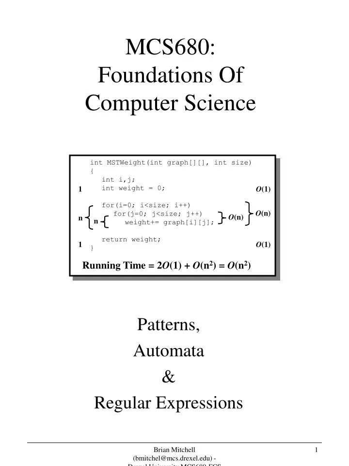 mcs680 foundations of computer science